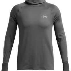 Under Armour Mens Armour Ua Launch Elite Cw Balaclava Hoody in Grey