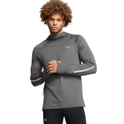 Under Armour Mens Armour Ua Launch Elite Cw Balaclava Hoody in Grey