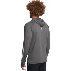 Under Armour Mens Armour Ua Launch Elite Cw Balaclava Hoody in Grey