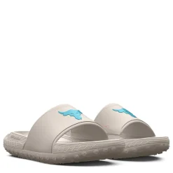 Under Armour Mens Armour Ua U Rock 3 Sl Sliders in Grey