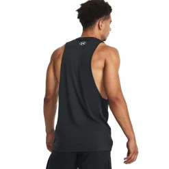 Under Armour Mens Armour Pr Bull Tank Top in Black