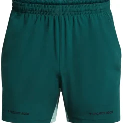 Under Armour Mens Armour Pjt Rock Ultimate 5 Training Short Gym in Blue