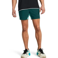 Under Armour Mens Armour Pjt Rock Ultimate 5 Training Short Gym in Blue