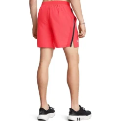 Under Armour Mens Armour Ua Launch 7 Shorts Running Shorts in Red