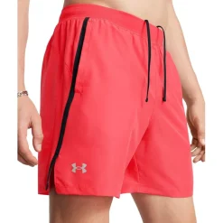 Under Armour Mens Armour Ua Launch 7 Shorts Running Shorts in Red