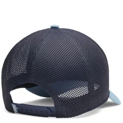Under Armour Mens Blitzing Trucker Hat in Blue