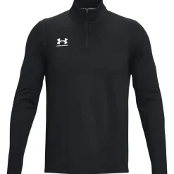 Under Armour Mens Challenger Half Zip Midlayer in Black
