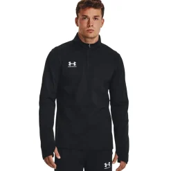 Under Armour Mens Challenger Half Zip Midlayer in Black