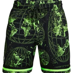 Under Armour Mens Curry Statement Shorts in Black