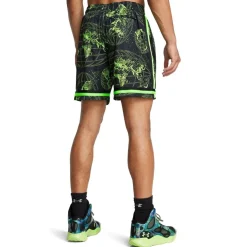 Under Armour Mens Curry Statement Shorts in Black