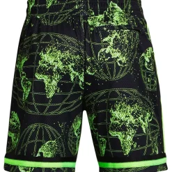 Under Armour Mens Curry Statement Shorts in Black