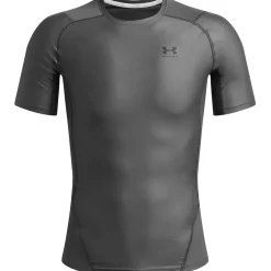 Under Armour Mens Iso Chill Compression Short Sleeve in Grey