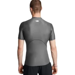 Under Armour Mens Iso Chill Compression Short Sleeve in Grey