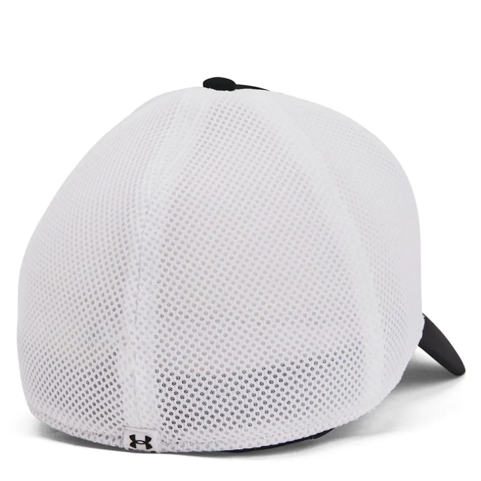 Under Armour Mens Iso Chill Driver Mesh Cap in Black