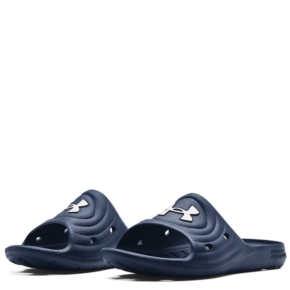 Under Armour Mens Locker Iv Sl Sliders in Blue