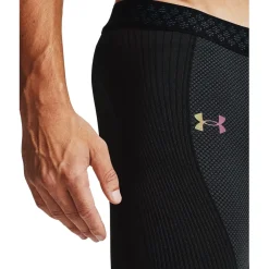 Under Armour Mens Rush Seamless Leggings in Black