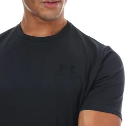 Under Armour Mens Sportstyle Left Chest Short Sleeve T-Shirt in Black