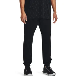 Under Armour Mens Stretch Woven Joggers in Black