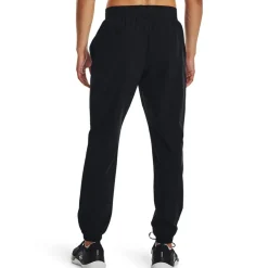 Under Armour Mens Stretch Woven Joggers in Black