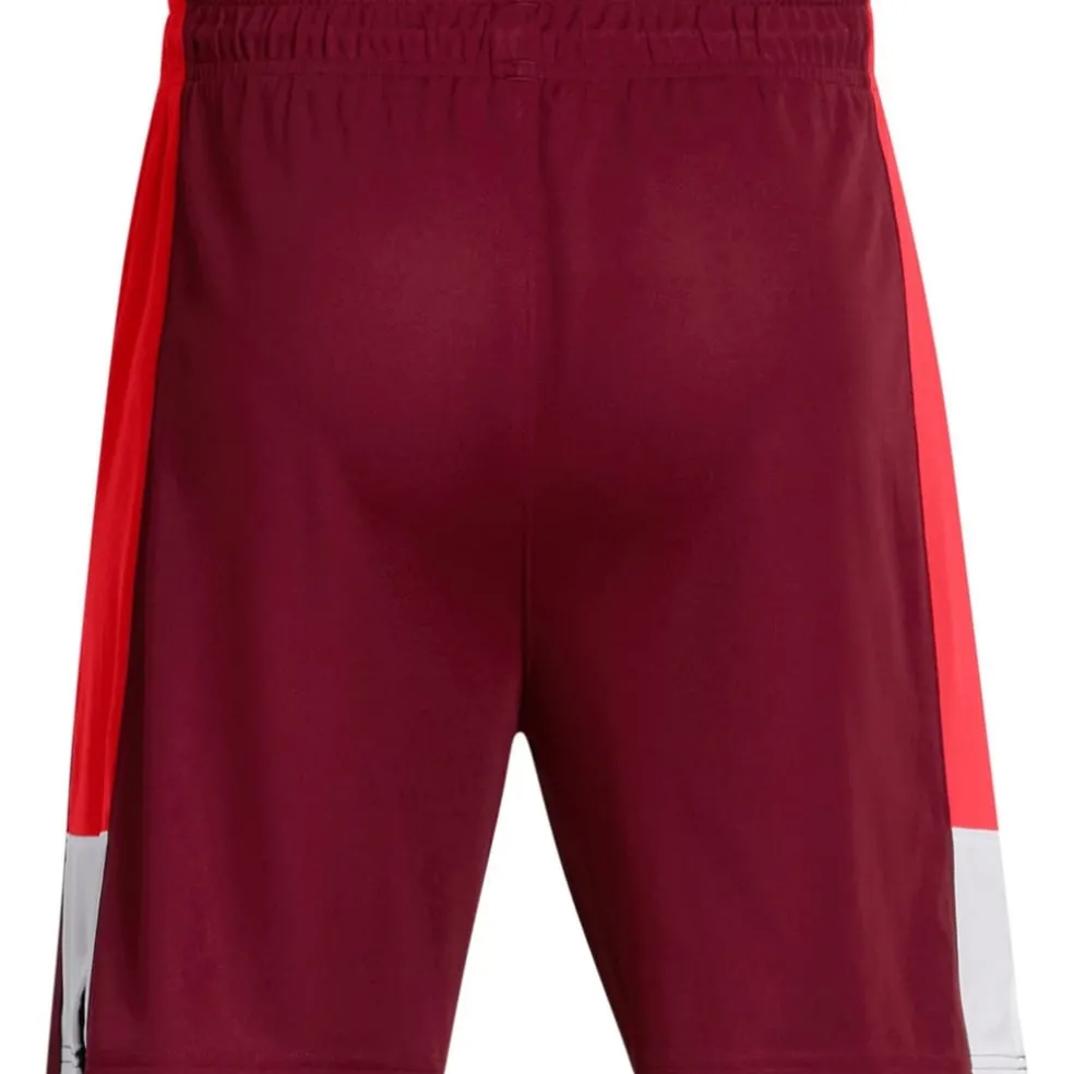 Under Armour Mens Zone 7 Shorts in Red
