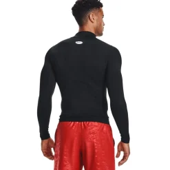 Under Armour Mock Long Sleeve Top in Black