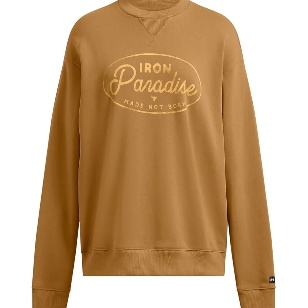 Under Armour P Rk Hwt Crew Tls in Yellow