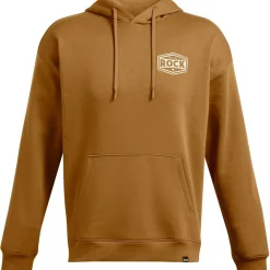 Under Armour P Rk Icon Fleece Hoody in Yellow