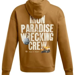 Under Armour P Rk Icon Fleece Hoody in Yellow