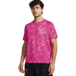 Under Armour P Rk Q2 Try Crw in Pink