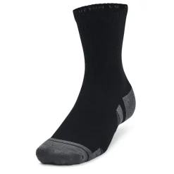 Under Armour Performance Cotton 3p Mid in Black