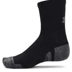 Under Armour Performance Cotton 3p Mid in Black