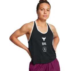 Under Armour Pjt Rck Tank Boh in Black