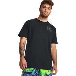 Under Armour Pjt Rk Ngt Crw ss in Black