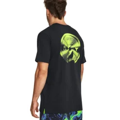 Under Armour Pjt Rk Ngt Crw ss in Black