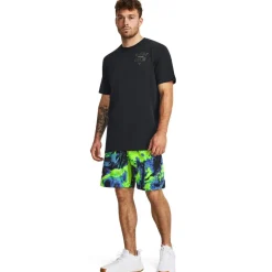 Under Armour Pjt Rk Ngt Crw ss in Black