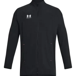 Under Armour Pro Athletic Zip Neck Top in Black