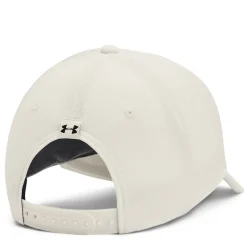 Under Armour Project Rock Snapback Baseball Cap in White