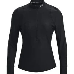 Under Armour Qualifier 2.0 Half Zip Running Top Ladies in Black