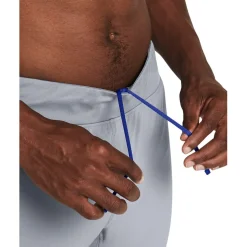 Under Armour Qualifier Tight Logo Running Pants in Grey