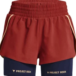 Under Armour Rck Flex Athletic Shorts in Red