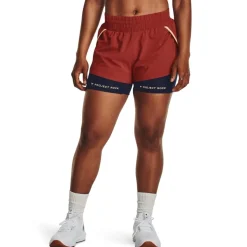 Under Armour Rck Flex Athletic Shorts in Red