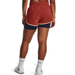 Under Armour Rck Flex Athletic Shorts in Red