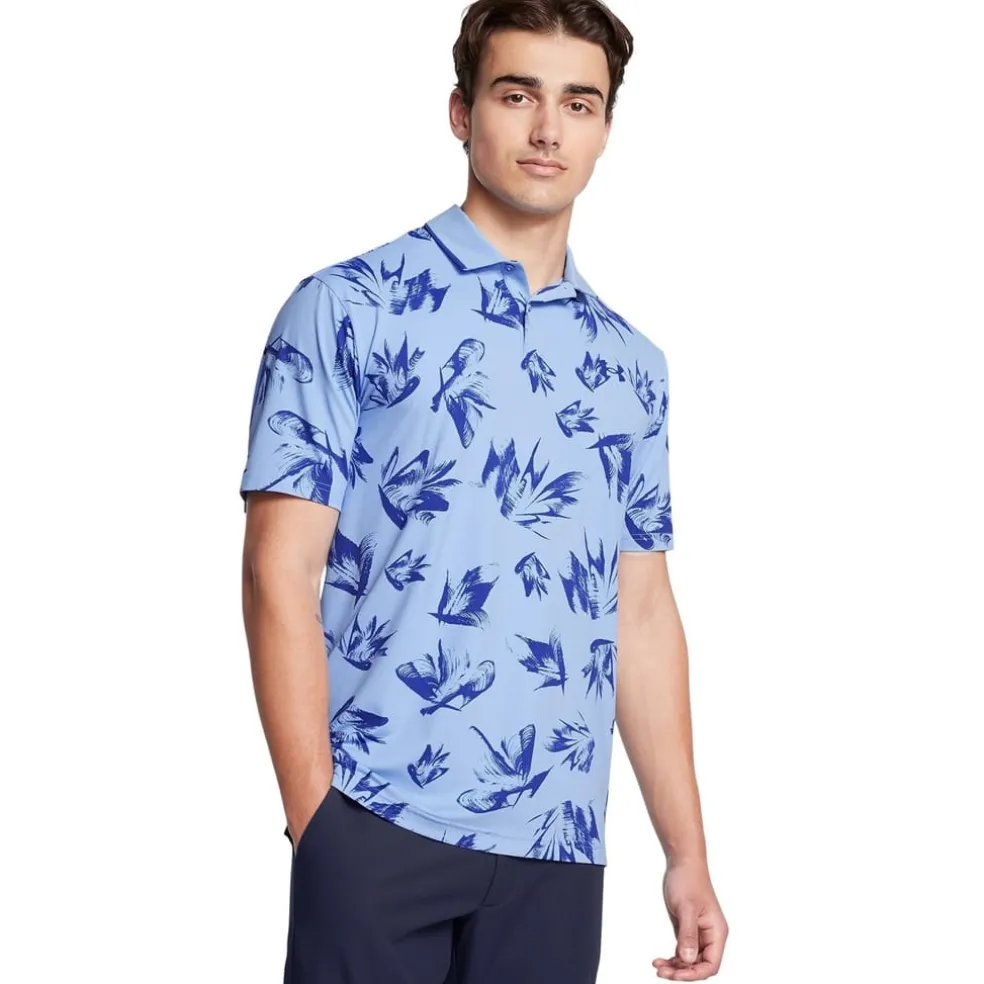 Under Armour Regular Fit Short Sleeve Shirt in Blue