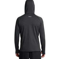 Under Armour Run Hooded Athletic Sweatshirt in Grey