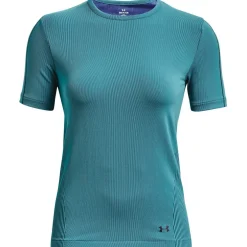 Under Armour Seamless Slim Fit Crew Neck T-Shirt in Blue
