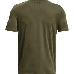Under Armour Sportstyle Left Chest Short Sleeve T-Shirt in Green