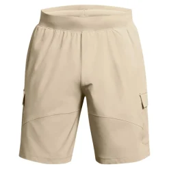 Under Armour Stretch Woven Cargo Shorts in Brown