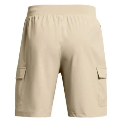Under Armour Stretch Woven Cargo Shorts in Brown