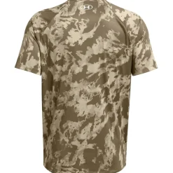 Under Armour Tech Camo Regular Fit T-Shirt in Green