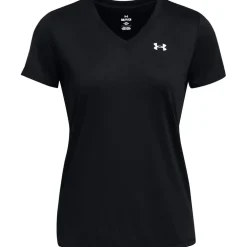 Under Armour Tech Solid T-Shirt Ladies in Black